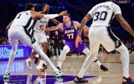 NBA官方公布湖人马刺裁判报告 末节1.2秒存在关键误判