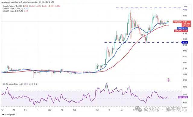 价格分析 5/30：BTC、ETH、BNB、SOL、XRP、DOGE、TON、SHIB、ADA、AVAX